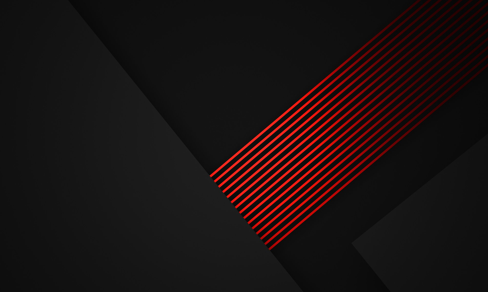 Red Stripped and Black Background